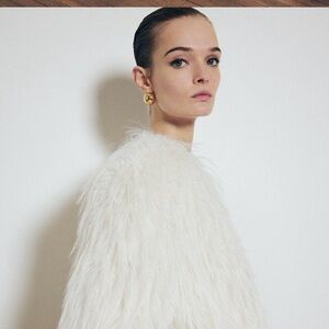 ZARA ZW COLLECTION FAUX FUR. NEW